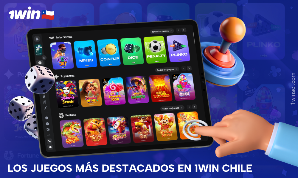 El sitio 1win es popular en Chile por su excelente oferta de juegos de casino y apuestas deportivas